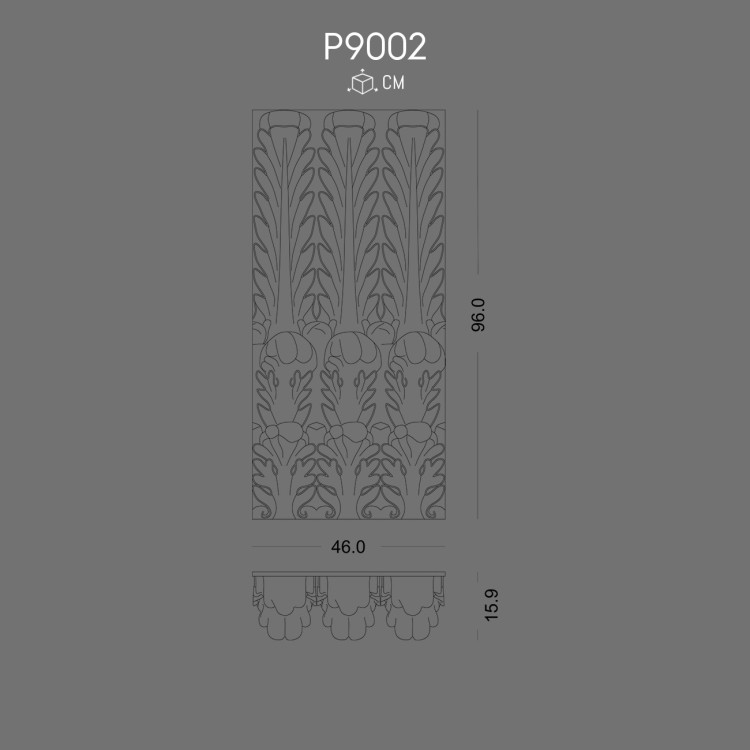P9002 Pilaster Sütun Başlık POLURE 2026 FİYAT LİSTESİ
