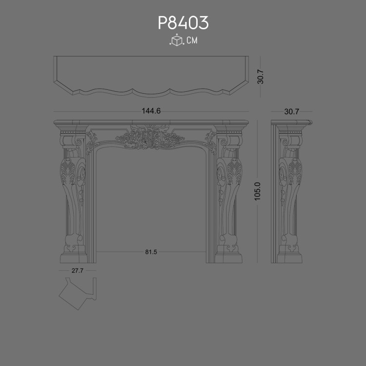 P8403 Şömine POLURE 2026 FİYAT LİSTESİ