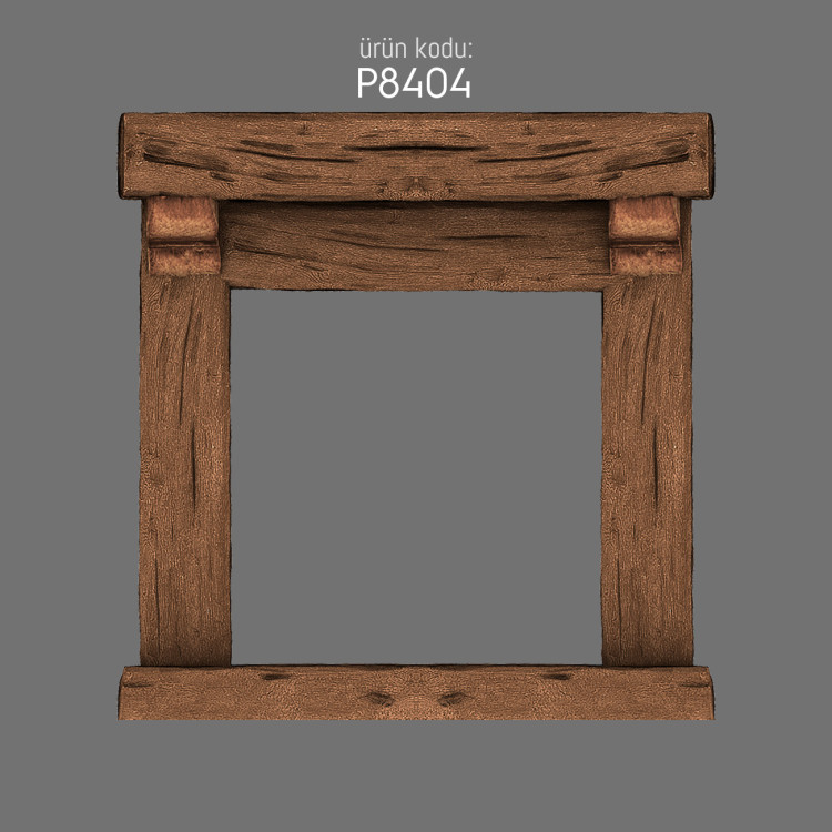 P8404 Ahşap Şömine POLURE 2026 FİYAT LİSTESİ