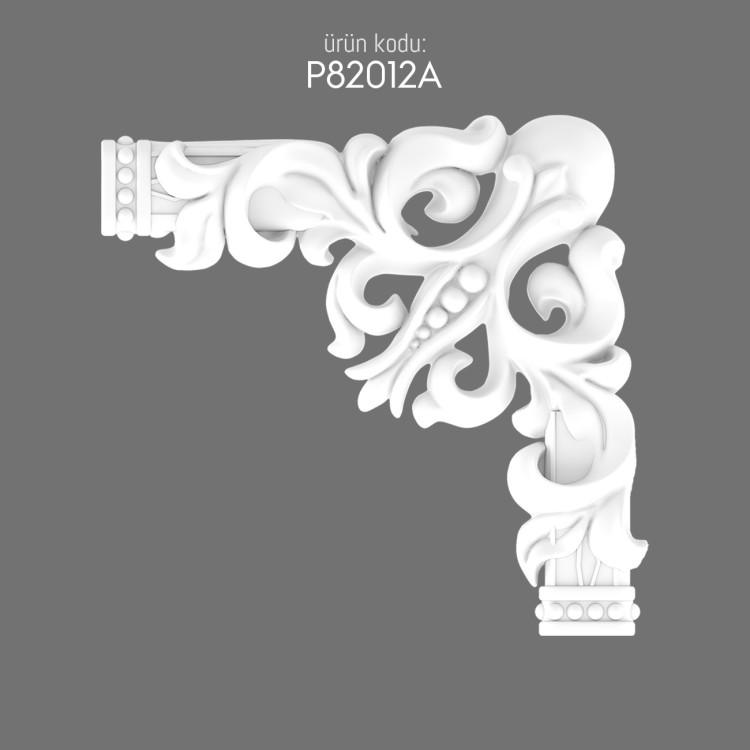 P82012A Desenli Çıta Köşesi POLURE 2026 FİYAT LİSTESİ