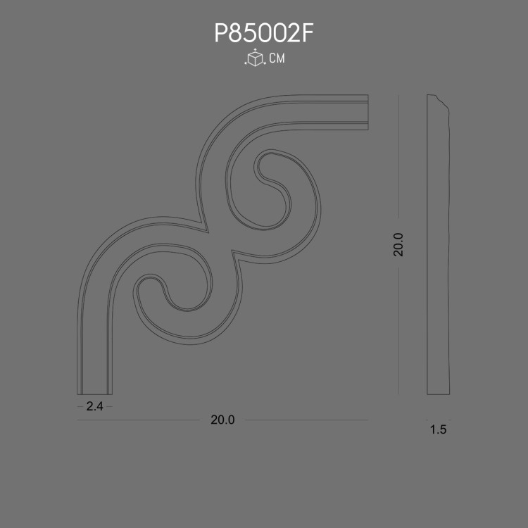 P85002F Düz Çıta Köşesi POLURE 2026 FİYAT LİSTESİ