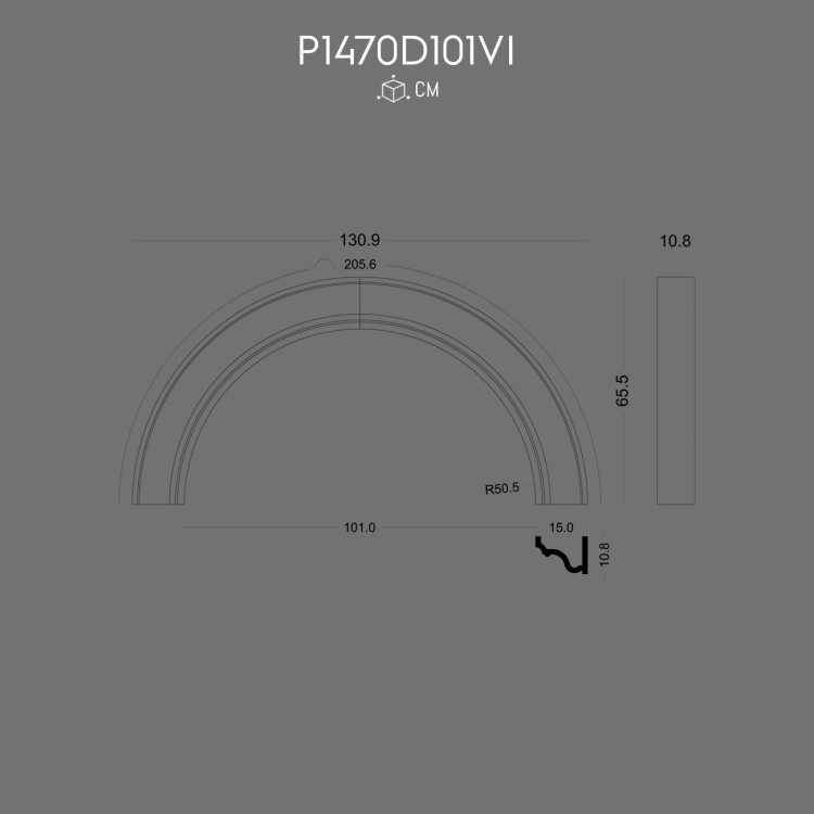 P1470D101VI Yuvarlak Kavis Kemer POLURE 2026 FİYAT LİSTESİ
