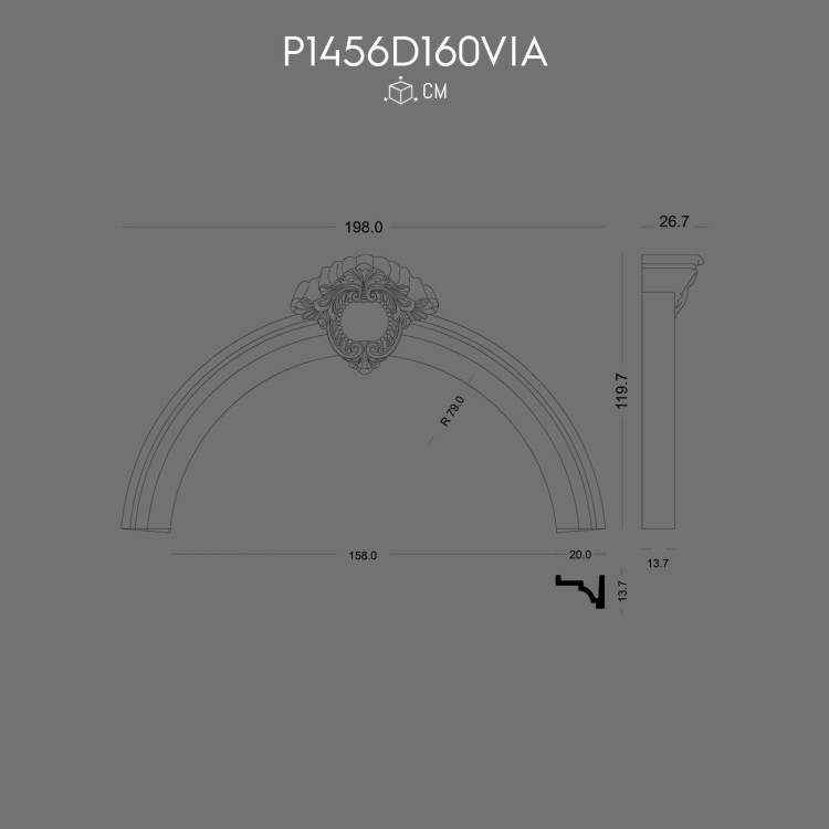 P1456D160VIA Yuvarlak Kavis Kemer POLURE 2026 FİYAT LİSTESİ