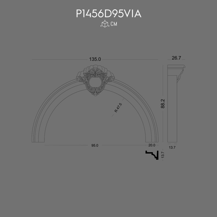 P1456D95VIA Yuvarlak Kavis Kemer POLURE 2026 FİYAT LİSTESİ
