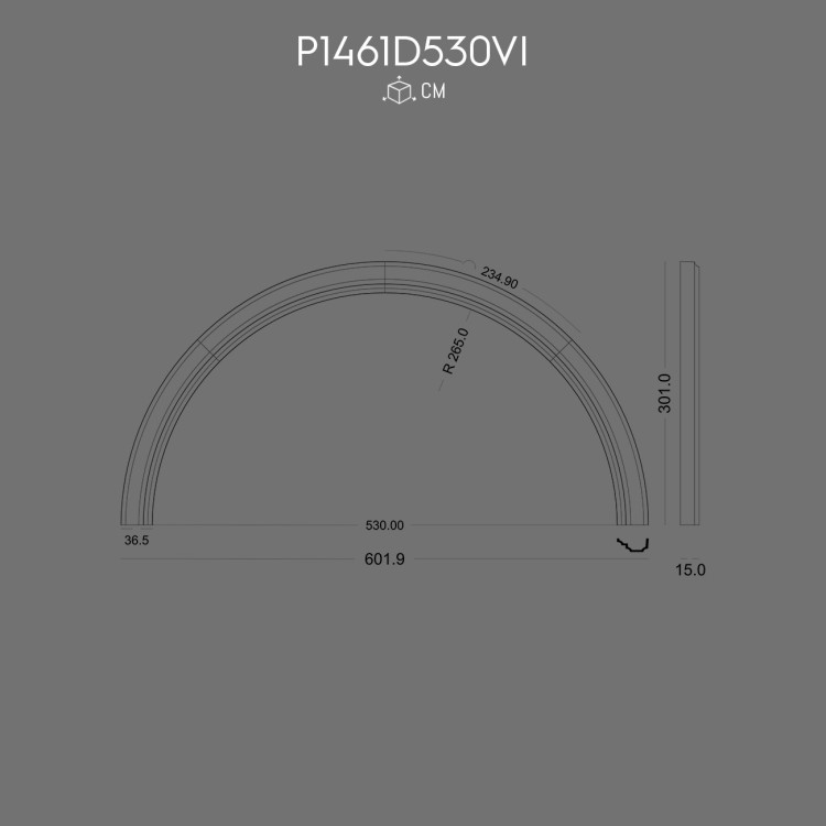 P1461D530VI Yuvarlak Kavis Kemer POLURE 2026 FİYAT LİSTESİ