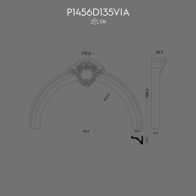 P1456D135VIA Yuvarlak Kavis Kemer POLURE 2026 FİYAT LİSTESİ