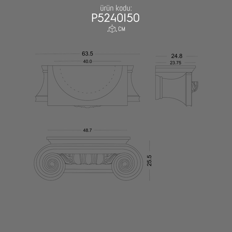 P5240I50 Sütun Başlık POLURE 2026 FİYAT LİSTESİ