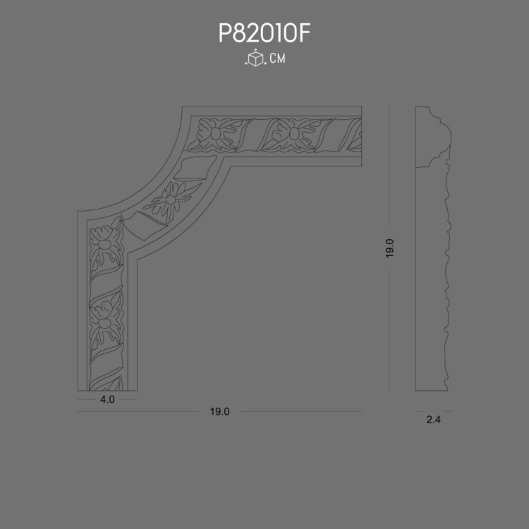 P82010F Desenli Çıta Köşesi POLURE 2026 FİYAT LİSTESİ