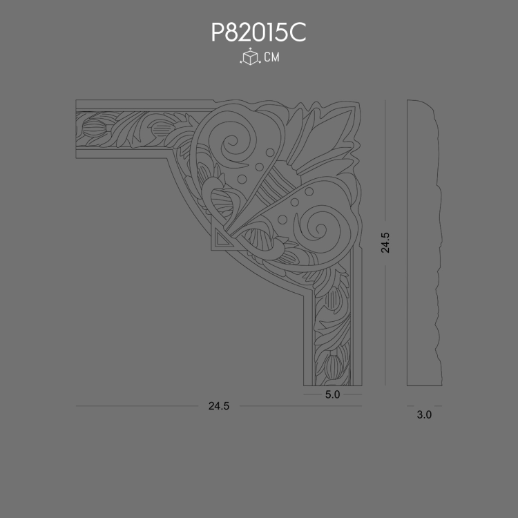 P82015C Desenli Çıta Köşesi POLURE 2026 FİYAT LİSTESİ