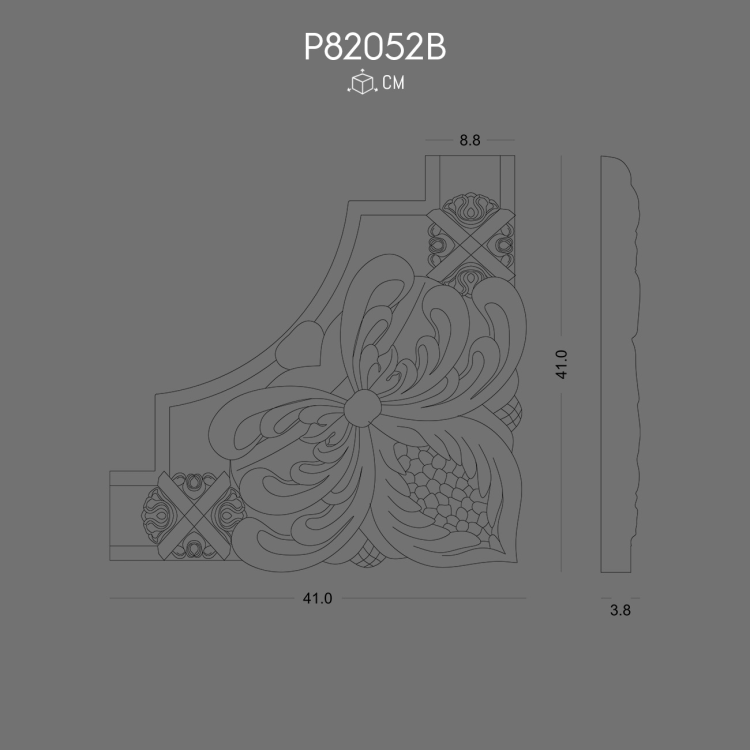 P82052B Desenli Çıta Köşesi POLURE 2026 FİYAT LİSTESİ