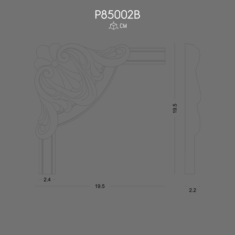 P85002B Desenli Çıta Köşesi POLURE 2026 FİYAT LİSTESİ