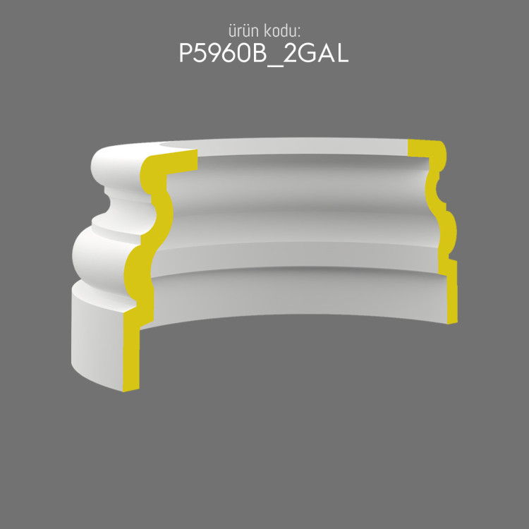 P5960B sutun-alt-kaide POLURE 2026 FİYAT LİSTESİ