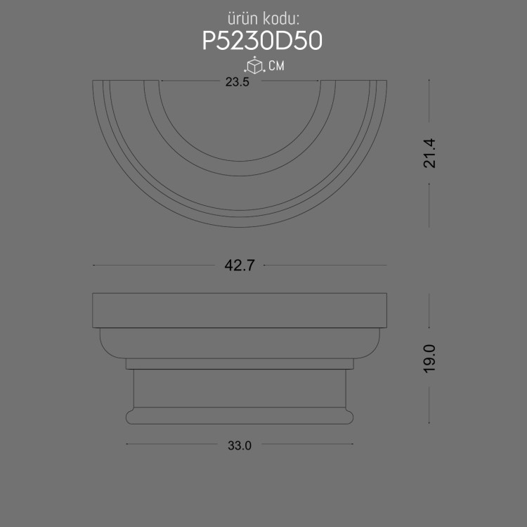 P5230D50 Sütun Başlık POLURE 2026 FİYAT LİSTESİ