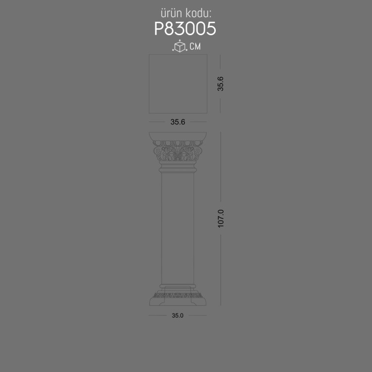 P83005 Kısa Roman Sütun POLURE 2026 FİYAT LİSTESİ