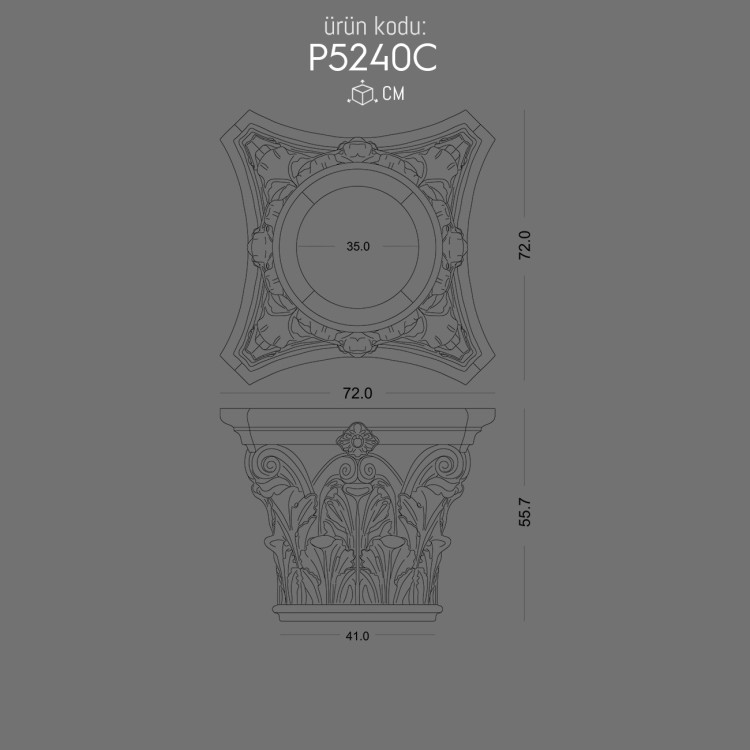 P5240C Sütun Başlık POLURE 2026 FİYAT LİSTESİ