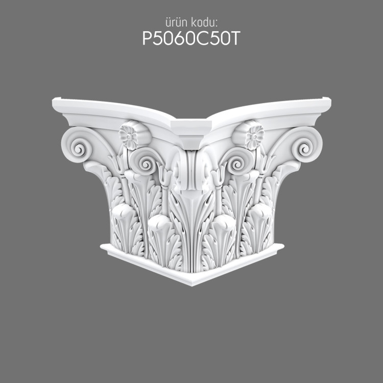 P5060C50T Pilaster Sütun Başlık POLURE 2026 FİYAT LİSTESİ