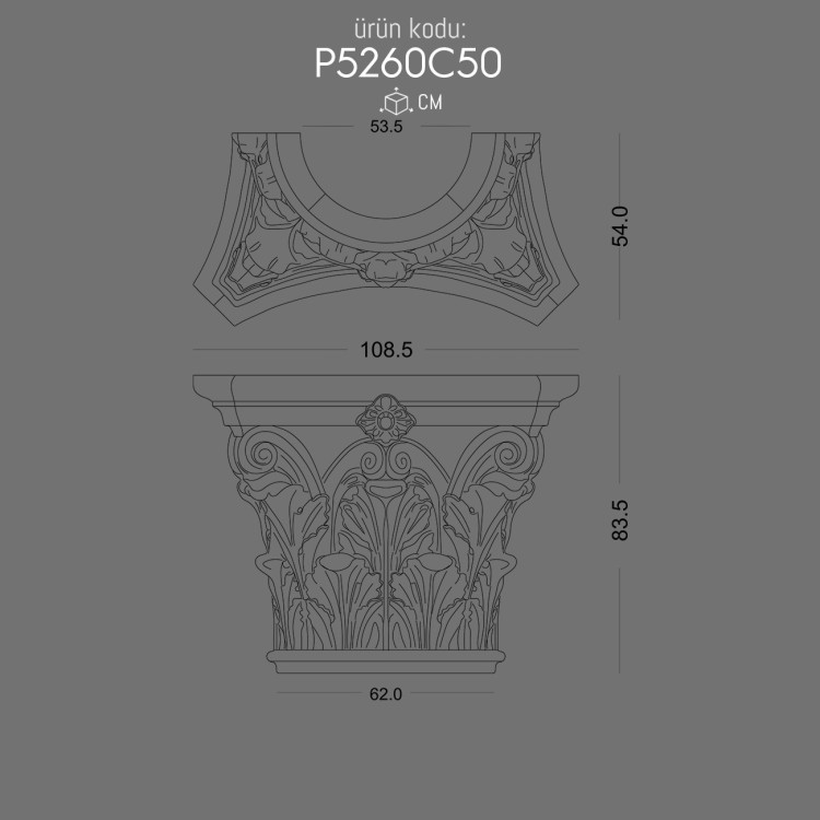 P5260C50 Sütun Başlık POLURE 2026 FİYAT LİSTESİ