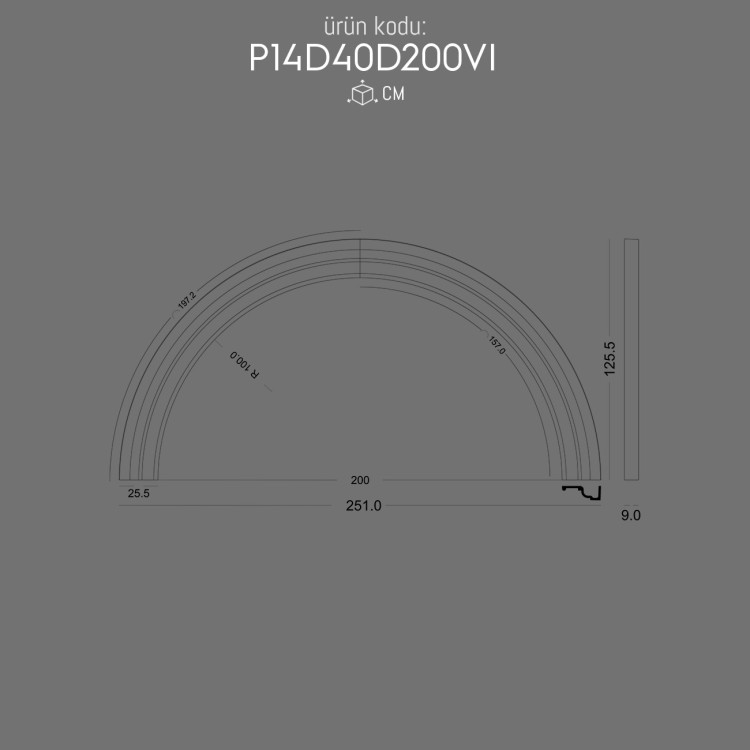 P14D40D200VI Yuvarlak Kavis Kemer POLURE 2026 FİYAT LİSTESİ