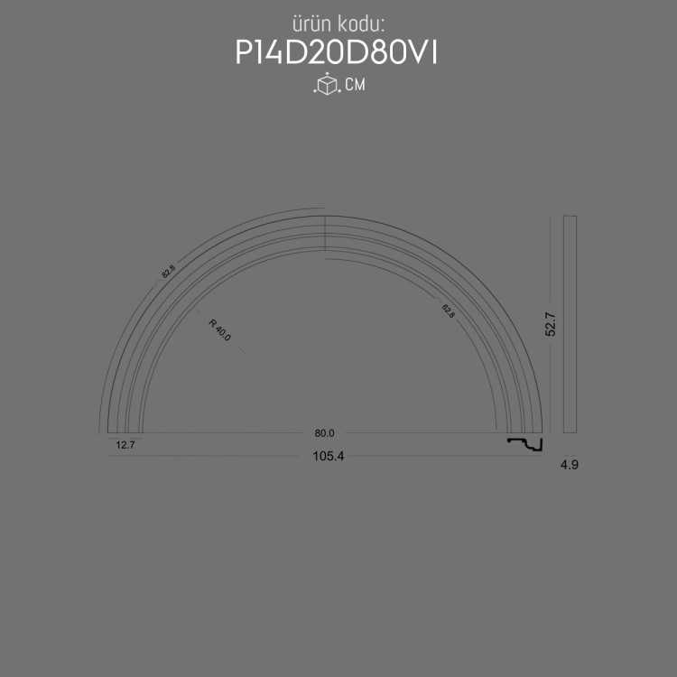 P14D20D80VI Yuvarlak Kavis Kemer POLURE 2026 FİYAT LİSTESİ