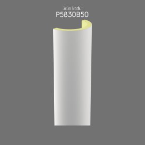 Colonna Liscia Poliuretano P5830B50 design decorativo