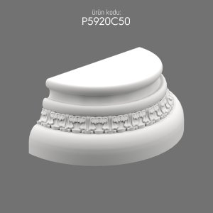P5920C50 Sütun Alt Kaide Dekoratif Tasarım