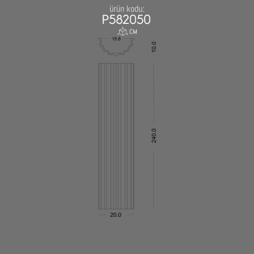 P582050 fluted-column POLURE 2026 FİYAT LİSTESİ