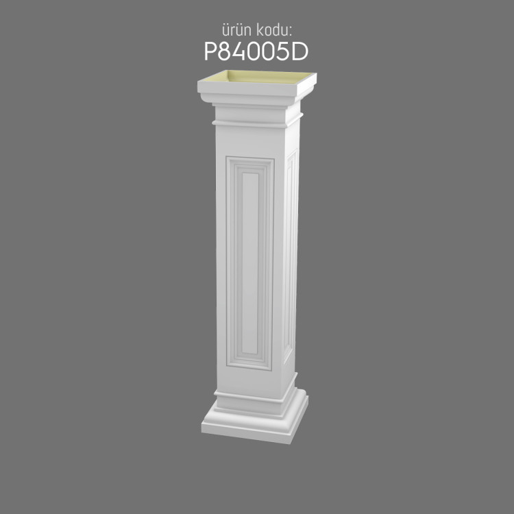 P84005D pilaster-short-roman-column POLURE 2026 FİYAT LİSTESİ
