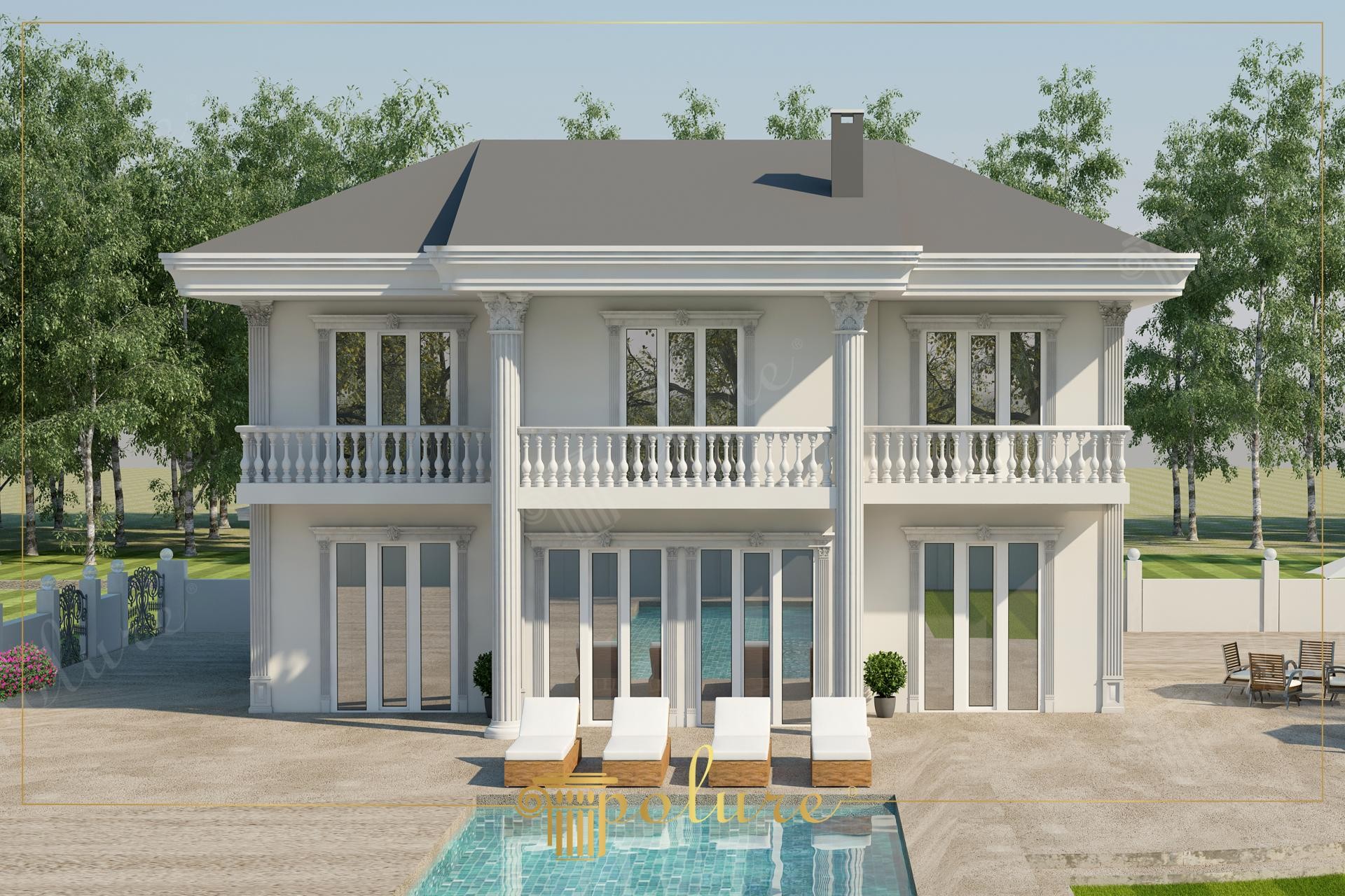 luxury villas exterior