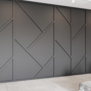 Polyurethane Wall Molding with Geometric Patterns for a Modern Classic Living Room Geometric Polyurethane Wall MoldingThe use of polyurethane molding in wall design has become increasingly popular due to 