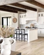 Rustic Classic Living Space with Polyurethane Elegance and Timeless Warmth Rustic and Classic Balance in Interior DesignThe living space exemplifies a fusion of rustic and classic