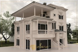 Poliüretan Dış Cephe ve Klasik Villa Çatı Dekorasyon Modelleri Klasik Villa Tasarımında Poliüretan Detayların Önemi
Klasik villa mimarisinde poliüretan dış cephe kaplamaları, estetik ve dayan�