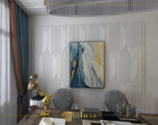 Polure Decorative decoupage panels emphasize elegance and originality while adding an artistic atmosphere to spaces. Designed with special cutting techniques