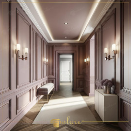 Corridor Decoration Equipped with Elegant and Contemporary Polyurethane Details Corridor decoration plays a decisive role in the general aesthetics of a house. The modern design approach gives a sophisticated look to the corridors with the use of polyurethane lath, border, plasterboard and skirting models. The corridor in the picture is an elegant example of this modern decoration trend. Walls in pastel tones and carefully placed lighting elements make the space look both modern and stylish. It provides an inviting atmosphere. Polyurethane materials are among the reasons why this decoration style is preferred. Because these materials, which offer aesthetics and functionality together, provide advantages such as longevity and easy maintenance. While the laths and borders surrounding the walls of the corridor add depth and character to the space, plasterboards and baseboards add modern lines of the space. It emphasizes and provides an elegant finish. This corridor design draws attention not only as a transition area, but also as an area that increases the aesthetic value of the house. The polyurethane details used in corridor decoration offer an option suitable for the style of every home, opening the doors to a contemporary and elegant appearance.