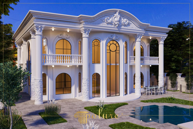 Poliüretan ve Prekast ile Klasik Villa Dış Cephe Tasarımları: Hafif ve Ekonomik Çözümler <h2>Klasik çizgiyi hafif malzemelerle yeniden yorumlamak</h2>
<p>Yüksek ve kemerli pencereler, flütlü dikey oranlı sütunlar, akantus benzeri kabartmalarla zenginleşen başlıklar, simetriyi vurgulayan alınlık kartuşu ve korkuluklu balkonlar; klasik dilin en etkileyici unsurlarıdır. Beyaz yüzeylerin sıcak iç aydınlatma tonlarıyla kurduğu kontrast, geniş saçak altı noktasal ışıklarla desteklendiğinde cephe ritmi akşam saatlerinde dahi güçlü biçimde okunur. Taş döşeme ile çim adalarının oluşturduğu yumuşak kavisler ve yansıtıcı su öğesi, cepheyi ön planda tutan sakin bir peyzaj kurgusu sağlar.</p>
<h3>Neden poliüretan?</h3>
<ul>
<li>Hafiftir; mevcut duvar ve taşıyıcıları zorlamadan büyük profil ve motiflerin uygulanmasını kolaylaştırır.</li>
<li>Hızlı montaj ve şantiye süresinde azalma sağlar; taş işçiliğine kıyasla ekonomik bir alternatiftir.</li>
<li>Korniş, söve, pervaz, sütun kılıfı, başlık ve kaide gibi detaylarda temiz yüzey verir, boyanabilir.</li>
<li>Dış ortam koşullarına dayanımlı ürünlerle düşük bakım gerektirir; ek yerleri elastik mastiklerle kontrol edilir.</li>
<li>Isıl hareketlere uyumlu esnek yapısı sayesinde çatlama riskini azaltmaya yardımcı olur.</li>
</ul>
<h3>Neden prekast?</h3>
<ul>
<li>Ölçü kararlılığı ve yüzey kalitesi yüksektir; modüler panellerle büyük açıklıklar etrafında kemer, lento ve parapet çözümleri üretilebilir.</li>
<li>Yapısal yük taşıması gerekmeyen cephe kaplamalarında dayanıklı ve uzun ömürlü bir seçenek sunar.</li>
<li>Su itici kaplamalar ve doğru detaylarla dona, güneşe ve kirlenmeye karşı iyi performans gösterir.</li>
</ul>
<h3>Birlikte kullanım stratejisi</h3>
<p>Prekast paneller, balkon döşemeleri ve kemer çerçeveleri gibi büyük kütle etkisi isteyen bölgelerde; poliüretan ise kornişlerin devamlılığı, friz, pilastr başlıkları, kartuş ve ince profilli süslemelerde tercih edilebilir. Böylece hem bütçe hem de montaj süresi optimize edilirken klasik karakter korunur.</p>
<h3>Uygulama notları</h3>
<ul>
<li>Taşıyıcı etkisi beklenen elemanlar mühendislik hesaplarına göre çözümlenmeli; poliüretan sütunların kaplama amaçlı olduğu unutulmamalıdır.</li>
<li>Alt yüzey hazırlığı, dübelleme/ankraj ve birleşimlerde su geçirimsiz, UV dayanımlı boyalar ve elastik derz malzemeleri kullanılmalıdır.</li>
<li>Saçak-kornişlerde damlalık ve eğim detayları ile gölgelenme çizgileri vurgulanmalı; aydınlatma armatürleri kablo izleri görünmeyecek şekilde planlanmalıdır.</li>
</ul>
<h3>Renk ve kompozisyon</h3>
<ul>
<li>Beyaz veya kırık beyaz cephe, siyah veya koyu bronz doğramalarla kontrast oluşturur; klasik çizgiyi modern bir netlikle sergiler.</li>
<li>Balustradeli balkonlar ve geniş saçaklar, ritmi güçlendirir; akşam saatlerinde sıcak ışık tonlarıyla davetkâr bir atmosfer oluşur.</li>
<li>Taş dokulu yürüyüş yolları ile çim adaları dengelenirken, yansıtıcı su yüzeyi cephe oranlarını zarifçe öne çıkarır.</li>
</ul>
<h3>Maliyet ve bakım</h3>
<ul>
<li>Taşa göre toplam ağırlığın düşmesi, taşıma ve iskele sürelerini azaltır; genel uygulama maliyetini olumlu etkiler.</li>
<li>Periyodik boya yenileme ve derz kontrolüyle uzun yıllar ilk günkü görünüm korunabilir.</li>
</ul>
<h3>Örnek eleman seti</h3>
<ul>
<li>Poliüretan: Korniş, friz, pilastr-sütun kılıfı, başlık ve kaide, söve, kilittaşı, kartuş, dekoratif konsol.</li>
<li>Prekast: Balkon döşemesi ve parapet, balustrade panelleri, kemer çerçeveleri, lento ve denizlik, saçak kasetleri.</li>
</ul>
<p>Doğru malzeme seçimi ve detay koordinasyonu ile klasik villalar; hafif, ekonomik ve bakımı kolay bir dış cepheye kavuşurken zamansız estetiklerini güçlü biçimde sürdürür.</p>