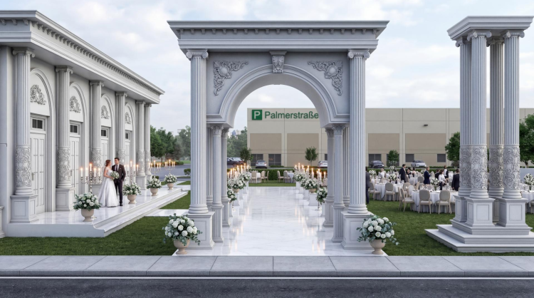 Poliüretan klasik dış cephe düğün salonu dekorasyonu tasarımı <h2>Klasik Tarzda Poliüretan Dış Cephe Uygulamaları</h2>
<p>Düğün salonlarının kimliğini en çok yansıtan unsur dış cephe tasarımıdır. <strong>Poliüretan</strong> malzemeden üretilen dekoratif öğeler, hem hafif yapısıyla montaj kolaylığı sağlar hem de uzun ömürlü bir görünüm sunar. Özellikle Tokat Gürme gibi bölgelerdeki düğün salonlarında klasik tarzda düzenlenen bu süslemeler, mekanın ihtişamını artırır.</p>
<p>Kolon başlıkları, kemerli girişler ve zarif motiflerle işlenmiş sütunlar, misafirlere görkemli bir karşılama hissi verir. <strong>Klasik dekorasyon</strong> üslubu, yüzyıllardır mimaride tercih edilen bir estetik anlayıştır. Antik Roma ve Yunan dönemlerinden gelen etkileşimlerle gelişen sütun düzenleri, bugün hâlen prestijli yapılarda uygulanmaktadır.</p>
<h2>Dış Cephe Dekorasyonunda Detayların Önemi</h2>
<p>Poliüretan kullanımı sayesinde geniş ölçekli düğün salonlarının cephesi hem dayanıklı hem de estetik bir biçimde tasarlanabilir. <strong>Düğün salonu</strong> girişlerinde yer alan kabartmalı motifler ve simetrik yerleşimler, mekâna bütüncül bir zarafet kazandırır. Ayrıca malzeme, dış şartlara karşı direnç gösterdiği için uzun yıllar boyunca ilk günkü görünümü korur.</p>
<h2>Tasarım Önerileri ve Uygulama Örnekleri</h2>
<ul>
<li>Yuvarlak kemerli kapılarla desteklenmiş girişler</li>
<li>Sütunlara işlenen floral desenler</li>
<li>Zarif kabartma detaylarla zenginleştirilmiş cephe kaplamaları</li>
<li>Kubbemsi üst detaylarla klasik kimliğin vurgulanması</li>
</ul>
<p>Bu tasarım öğeleri, her düğün salonunu farklı kılan mimari çözümler sunar. Özellikle <strong>dış cephe</strong> dekorasyonunda klasik süslemelerin yoğunluğu mekânın görkemini yükseltir.</p>
<p>Poliüretan dış cephe süslemeleri düğün salonlarına hem estetik hem de dayanıklı bir görünüm kazandırır. Klasik tarzda düzenlenen detaylar mekânın prestijini artırır. Tokat Gürme’de kullanılan bu uygulamalar geleneksel ihtişamı modern malzemeyle buluşturur. Hafif yapısı montaj sürecini kolaylaştırır. Dayanıklı olması sayesinde uzun yıllar kullanılabilir. Kemerli girişler misafirleri görkemli bir atmosfere hazırlar. Zarif sütun başlıkları dekorasyona sofistike bir dokunuş katar. Kabartmalı motifler dış cepheye özgün bir kimlik sağlar. Simetrik düzenler klasik mimariyle uyumlu bir bütünlük oluşturur. Poliüretan malzeme dış şartlara karşı güçlü bir direnç gösterir. Dış cephe süslemeleri mekânın hafızalarda kalıcı bir izlenim bırakmasını sağlar. Klasik stil tarihi yapılardan ilham alır. Düğün salonları bu sayede daha etkileyici bir görünüme kavuşur. Estetik detaylar misafirlerin deneyimini olumlu etkiler. Bu tasarımlar mekânın değerini ve çekiciliğini yükseltir.</p>