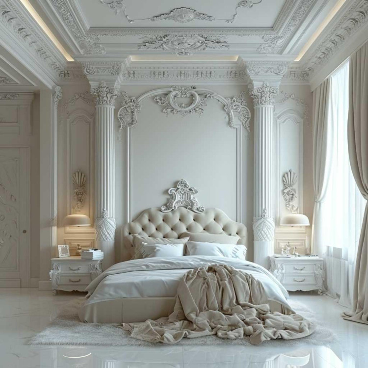 Poliüretan Klasik Yatak Odası Dekorasyonunda Zarif Detaylar <h2>Klasik Yatak Odasında Poliüretan Kullanımı</h2><p><strong>Poliüretan</strong> ürünler, klasik yatak odası dekorasyonunda estetiği ve işlevselliği buluşturur. Sütunlardan tavan süslemelerine kadar uzanan detaylar, mekânın tarihsel bir zarafete bürünmesini sağlar. Tarih boyunca özellikle 18. ve 19. yüzyılda Avrupa saraylarında kullanılan bu süsleme anlayışı, günümüzde modern poliüretan malzemelerle yeniden yorumlanmaktadır.</p><p>Bu dekorasyon tarzında <strong>klasik mobilya</strong> seçimi, poliüretan detaylarla uyumlu olmalıdır. Açık ve pastel tonlarda kullanılan mobilyalar, atmosferi daha aydınlık ve dingin kılar. Özellikle yatak başlığı ve komodinler gibi mobilyalarla birlikte kullanılan poliüretan rölyefler, mekânın bütünlüğünü tamamlar.</p><h2>Estetik Dengeler</h2><p>Işıklandırma, klasik dekorasyonda çok önemli bir rol oynar. Tavan kenarına yerleştirilen gizli aydınlatmalar, <strong>dekoratif süsleme</strong>lerin gölgesini vurgulayarak üç boyutlu bir algı oluşturur. Perdelerin dokusu ve yerleşimi de bu ihtişamı destekler.</p><ul><li><strong>Kolon detayları</strong> mekâna ihtişam katar.</li><li>Açık renkli zemin klasik tarzı ön plana çıkarır.</li><li><strong>Tavan süslemeleri</strong> dekorasyonun merkezinde yer alır.</li></ul><h2>Konfor ve Zarafet Dengesi</h2><p>Poliüretan dekorasyon, sadece görsel açıdan değil, bakım ve temizlik kolaylığıyla da tercih edilir. Böylece klasik detaylara sahip bir yatak odasında modern yaşamın pratikliği de yakalanır. Şıklık ve işlevsellik bir arada sunularak, mekân kullanıcıya huzur verici bir atmosfer sağlar.</p>

<p><strong>Poliüretan</strong> klasik yatak odası dekorasyonunda zarif bir atmosfer sağlar. İnce işlenmiş <strong>tavan süslemeleri</strong> mekâna estetik bir değer katar. Duvar panellerindeki detaylar klasik ihtişamı vurgular. Yatak başlığıyla uyumlu tasarımlar bütünlüğü artırır. Açık renk paleti ferah bir ortam oluşturur. Sütun detayları mekâna görkemli bir hava katar. Simetrik düzen dekorasyonun dengeli görünmesini sağlar. Işıklandırma unsurları atmosferi daha etkileyici kılar. Perdelerin akışkan formu yumuşak bir estetik sunar. <strong>Klasik mobilya</strong> seçiminde zarif çizgiler öne çıkar. Poliüretan malzemenin dayanıklılığı uzun ömürlülük sağlar. Rölyef ve kabartmalar sanatsal bir incelik sunar. Modern kullanım kolaylığı bu tarzın cazibesini artırır. Ferahlık ve konfor bir arada deneyimlenir. Zarif detaylarla zenginleşen bu tasarım huzurlu bir yaşam alanı oluşturur.</p>